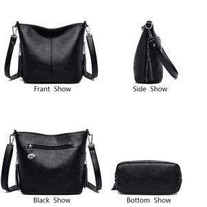 Ladies Hand Crossbody Bags For Women  Luxury Handbags Women Soft Leather Shoulder Bag  Women Bolsas Femininas Sac