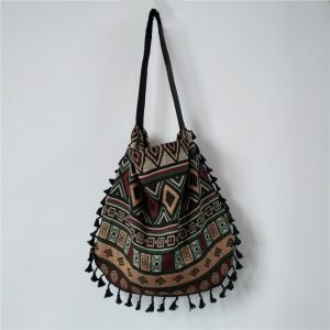 New Vintage Bohemian Fringe Shoulder Bag Women Tassel Boho Hippie Gypsy Fringed Women’s Handbags Open Bag Bags free shipping
