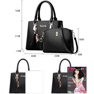 Fashion Woman Bag Female Hand Tote Bag Messenger Shoulder Bag  Lady HandBag Set Luxury Hand bag composite bag  bolsos
