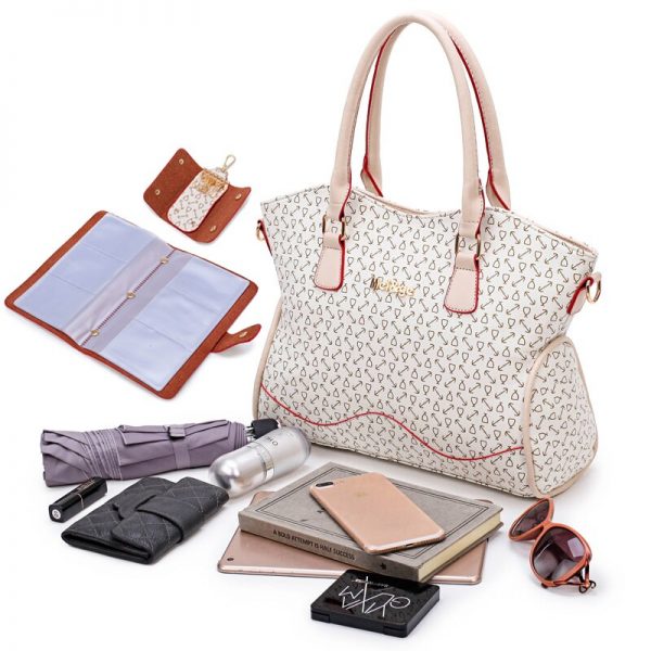 Women’s Leather Handbags | 6-Piece Set | Gift Bagz