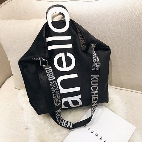 New Large-capacity Velvet Handbag Fashion Lady Letter Shoulder Crossbody Bag High Quality Women’s Shopping Bag Tote
