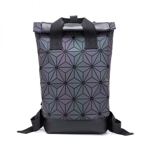 Women’s Holographic Backpack | Geometric